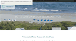 Desktop Screenshot of delraybreakersontheocean.com